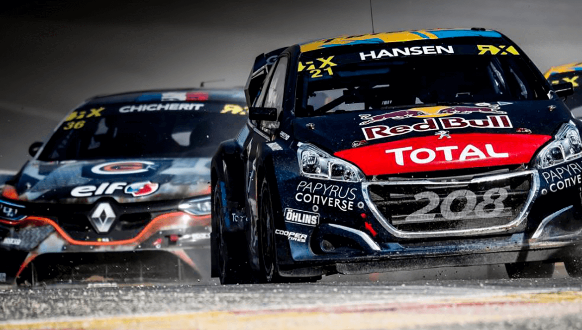 Peugeot and Total WRX Team
